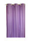 Decocraft Decocraft Vorhänge mit Grommet Basic Flieder 140x260cm