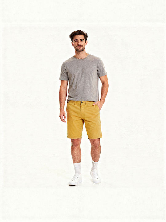 Men's Shorts Chino Yellow