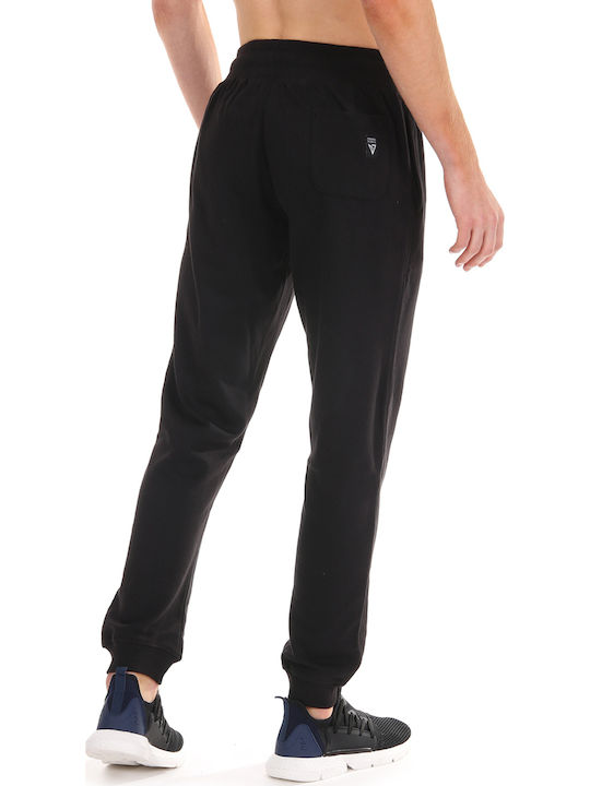 Sweatpants with Elastic Black