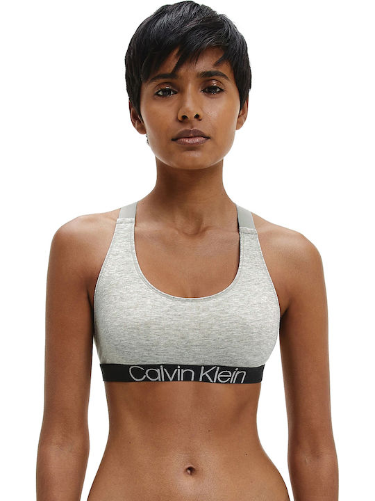 Calvin Klein Femei Atletic Sutien sport Gri QF6...