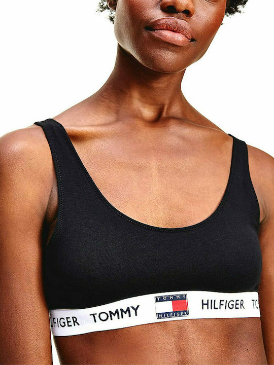 Tommy Hilfiger Γυναικείο Αθλητικό Μπουστάκι Μαύρο