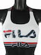 Fila Frauen Sport-BHs Sport-BH Weiß