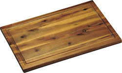 Kesper Rectangular Wooden Chopping Board Brown 40x26cm