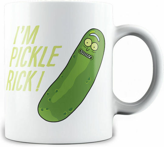 Sd Toys Rick & Morty - I Am Pickle Rick Cană Ceramică Albă 330ml