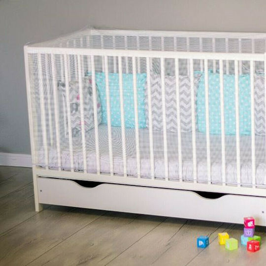 Akuku Baby Mosquito Net for Crib White