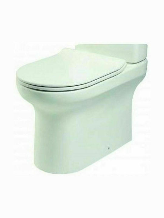 Gloria Fontana Floor-Standing Toilet White
