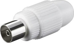 Powertech Conector Coaxial feminin 5buc