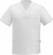 Egochef Bluse Koch Mikrofaser Herren Weiß mit K...