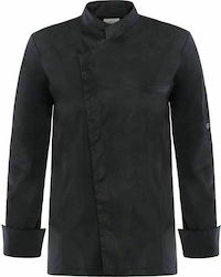 Giblor's Coat Chef Black with Long Sleeve Zeus