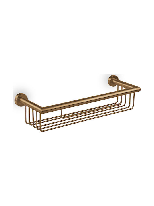 Performa Design Wish Wandmontiert Schwamm-Halter Metallisch Antique Brass Bronze