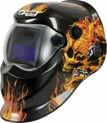 Stayer AS-R Fire Welding Helmet with 92x35mm Visual Field Multicolour