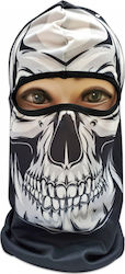 Albainox Balaclava White Balaclava Skeleton White