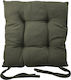 Chios Hellas Garden Chair Cushion MA027 Monochrome olive oil 40x40cm.