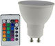 Diolamp LED-Lampe 5W für Fassung GU10 RGBW 400lm