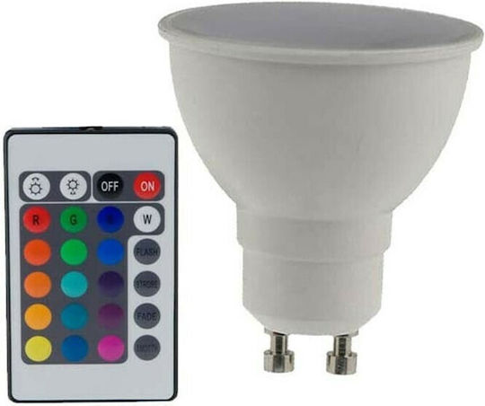 Diolamp LED-Lampe 5W für Fassung GU10 RGBW 400lm
