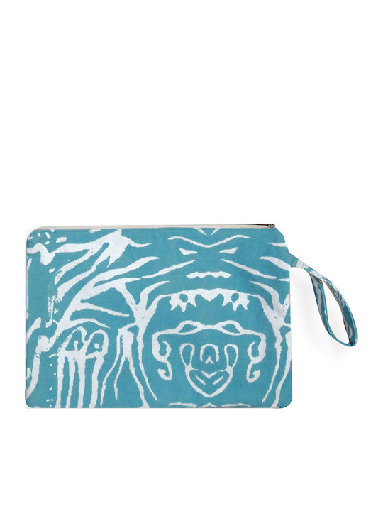 Damen Necessaire Eternity in Hellblau Farbe 35cm