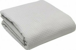 Marwa Single Hotel Blanket Hotel Pique Blanket White 160x240cm