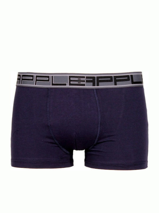 Apple Boxer Herren Boxershorts Dark Blue 1Packung