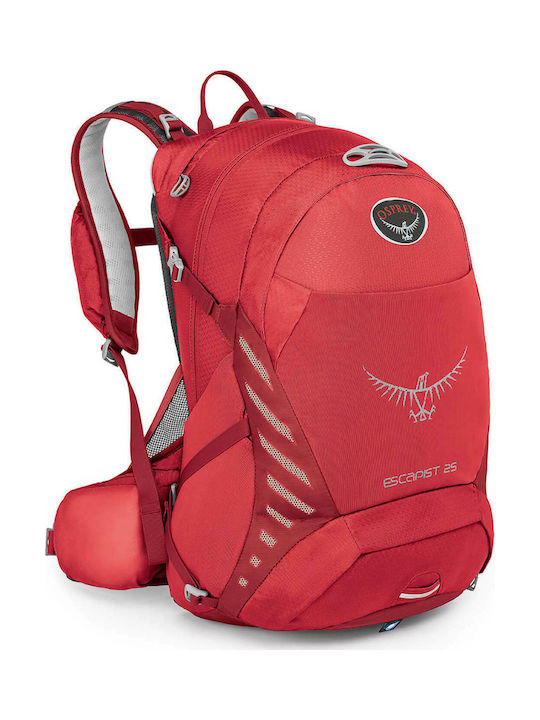 Osprey Escapist 25 Ορειβατικό Σακίδιο 25lt Αδιάβροχο Κόκκινο Daypack