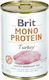 Brit Mono Protein Canned Wet Dog Food with Turkey 1 x 400gr
