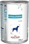 Royal Canin Hypoallergenic Canned Diet Wet Dog Food with Meat 1 x 400gr