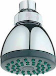 Gloria Round Showerhead Silver Ø7cm