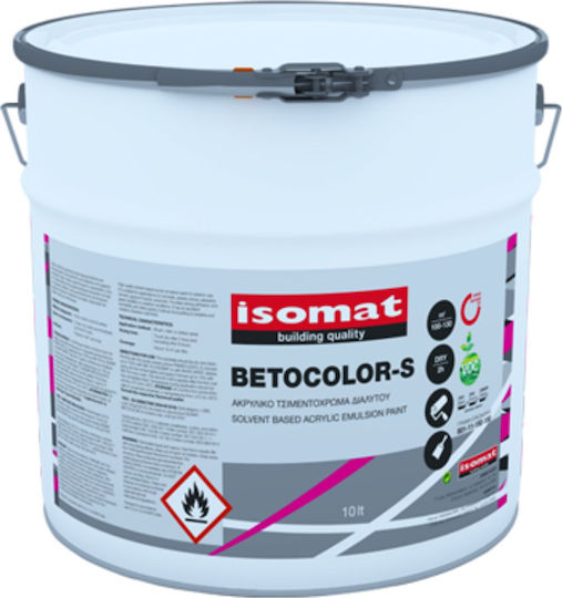 Isomat Concrete Paint Acrilyc Betocolor-S White 750ml