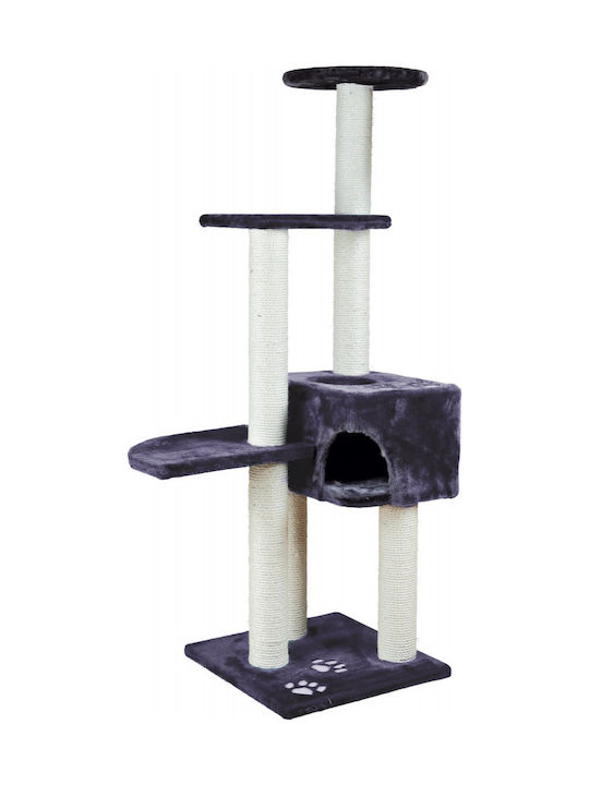 Trixie Alicante Cat Scratching Post Pole Ανθρακί In Gray Colour 45x45x142 cm