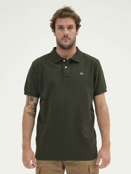 Emerson Ανδρικό T-shirt Polo Forest