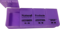 Natural Products Daily Pill Organizer 4 Compartment Daily Pill Organizer