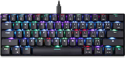 Motospeed CK61 Gaming Mechanical Keyboard 60% with Outemu Blue switches and RGB lighting (US English)