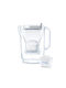 Brita Style Mxplus Plastic Jug Grey with Replacement Filter Maxtra Pro 2400ml