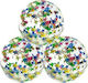 Goki Crazy Balls Rubber With Glitter Kids Crazy Ball Multicolour 4.5cm.