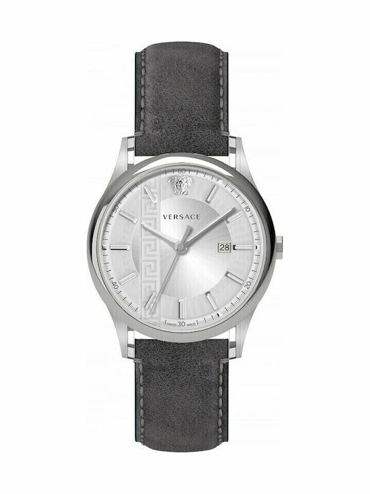 Versace Aiakos Herrenuhr 44mm Batterie mit Gray...