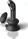 Pipedream Icicles Analvibrator mit kabelloser Funktion Schwarz 12.7cm