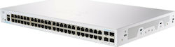 Cisco CBS350-48T-4X-EU Managed L2 Switch με 48 Θύρες Gigabit (1Gbps) Ethernet