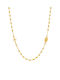 Gold necklace 14K Bead It 4822