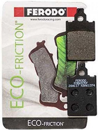 Ferodo Τακάκια Μοτοσυκλέτας Εμπρός Eco Friction Yamaha DT 50R για Yamaha DT