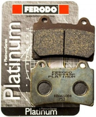 Ferodo Motorcycle Brake Pads Platinum Yamaha TDM 850/Yamaha SRX 600 1987-1989 for Yamaha TDM 850 / SRX 600