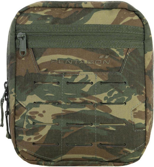 Pentagon Edc 2.0 Военна Чантичка Колан от Cordura Гръцка вариация Greek Lizard 2.3лт