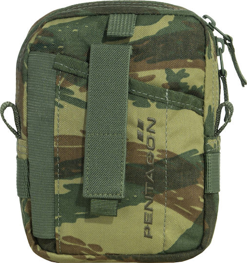 Pentagon Speedmin Military Pouch Belt made of Polyester Greek Variation Greek Lizard 0.8lt