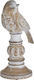 Inart Decorative Bird Polyresin 12x13x27cm 1pcs