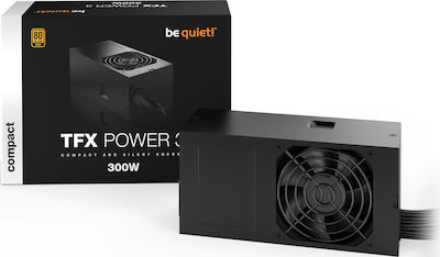 Be Quiet TFX Power 3 300W Μαύρο Τροφοδοτικό Υπολογιστή Full Wired 80 Plus Gold