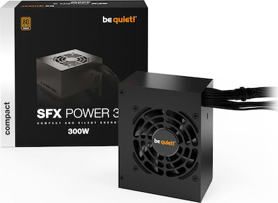 Be Quiet SFX Power 3 300W Black Computer Power Supply Full Wired 80 Plus Bronze