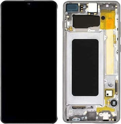 Samsung Οθόνη με Πλαίσιο για Galaxy M31s (Μαύρο)