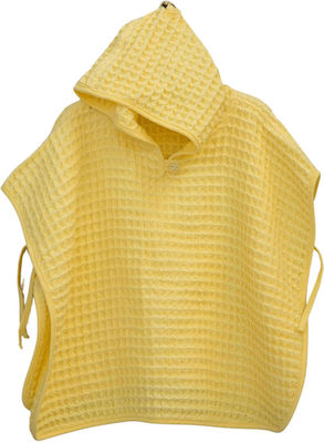 Nima Kids Beach Poncho Yellow 140 x 70cm