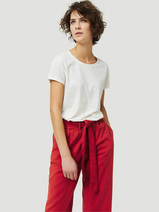 Essentials Дамски T-shirt Бяло