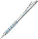 Pentel Graphgear 1000 Mechanical Pencil for Drawing Metallic Silver