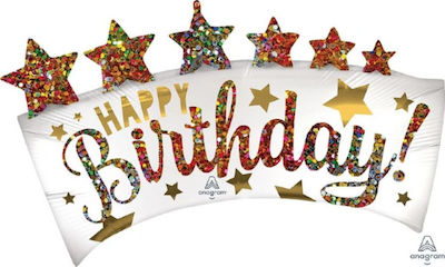 Balloon Foil Jumbo Birthday-Celebration Multicolour 60cm 541810