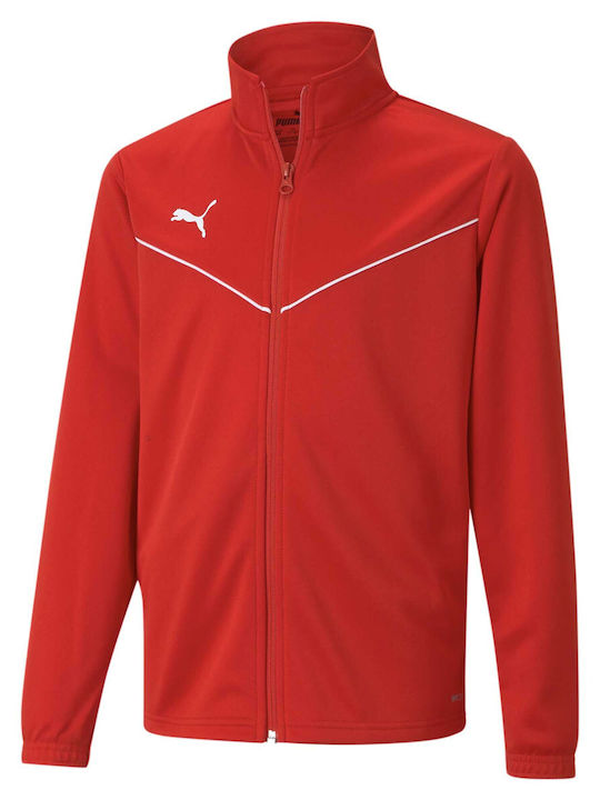 PUMA Athletic Kids Cardigan Red Liga Training